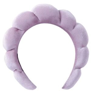 Lavender Scalloped Headband